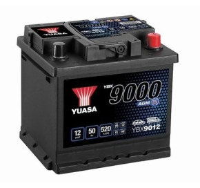 YUASA 50Ah 520A YBX9012 AGM